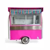 Discover the perfect Food Truck for Sale in the USA - the Best Doux Food Trailer with Italian Retro Charm. Our versatile food truck offers Taco, Hot Dog, Tamales, Coffee, Ice Cream and more. Equipped with 3 sinks, a fryer, and a rain protection system, it's a complete mobile kitchen. Explore this unique opportunity now from Trailer Concept