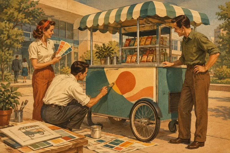 How to Customize a Vending Cart for Your Brand
