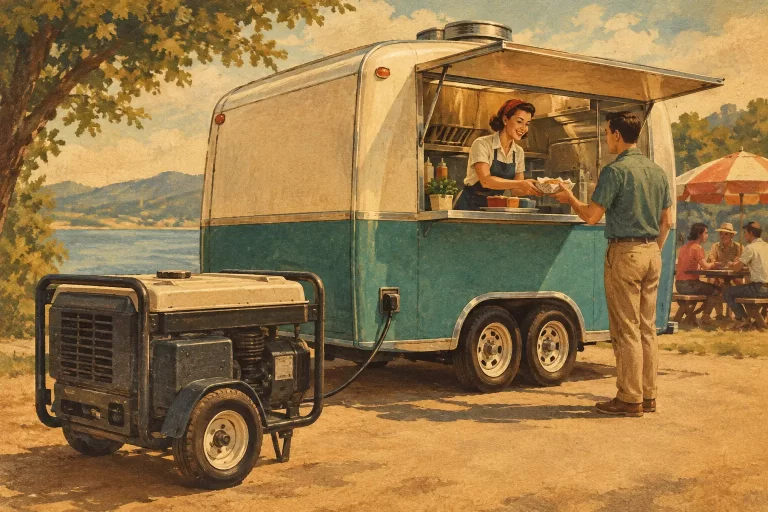 Trailer Generator Sizing for Mobile Food Businesses